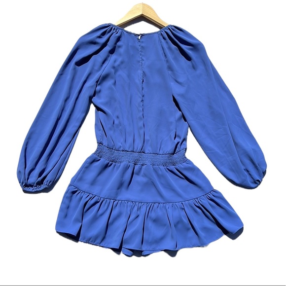 Amanda Uprichard Blue Romper - Picture 7 of 9